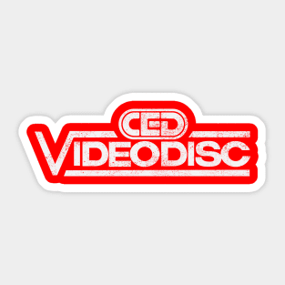 CED VideoDisc Sticker